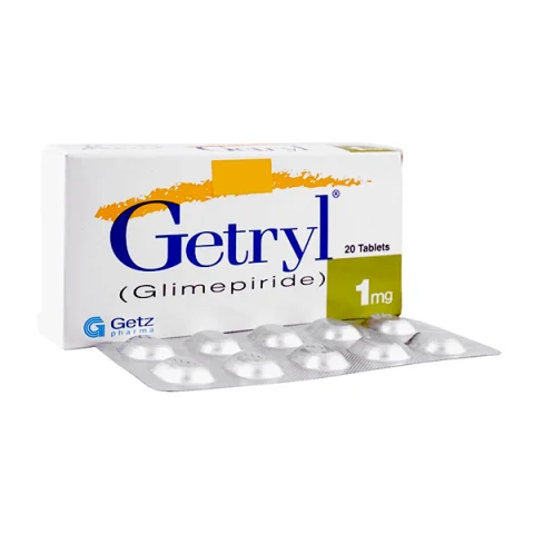 Getryl Tablets 1Mg  (1 Strip = 10 Tablets)