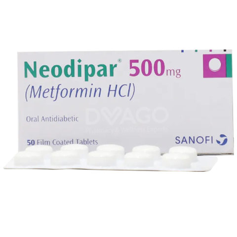 Neodipar Tablets 500Mg (1 Strip = 10 Tablets)