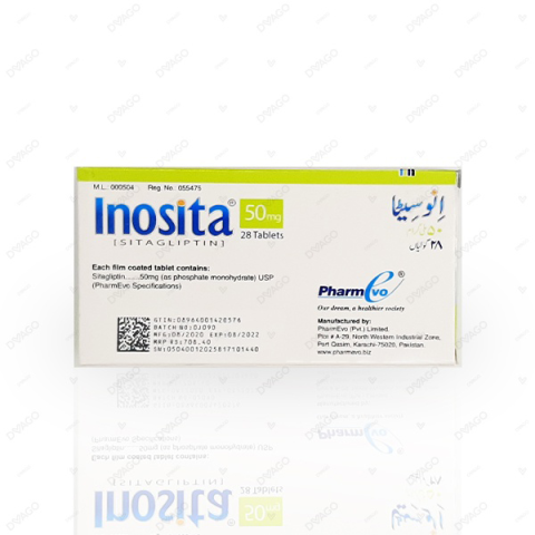 Inosita Tablets 50Mg (1 Box = 4 Strips) (1 Strip = 7 Tablets)