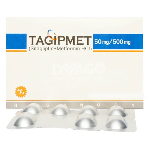 Tagipmet Tablets 50/500Mg (1 Strip = 10 Tablets)