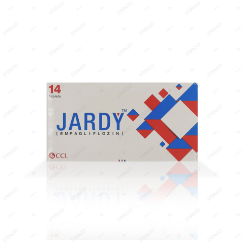 Jardy Tablets 25Mg (1 Box = 2 Strips) (1 Strip = 7 Tablets)