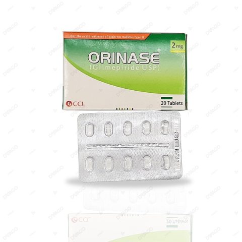 Orinase Tablets 2Mg (1 Strip = 10 Tablets)