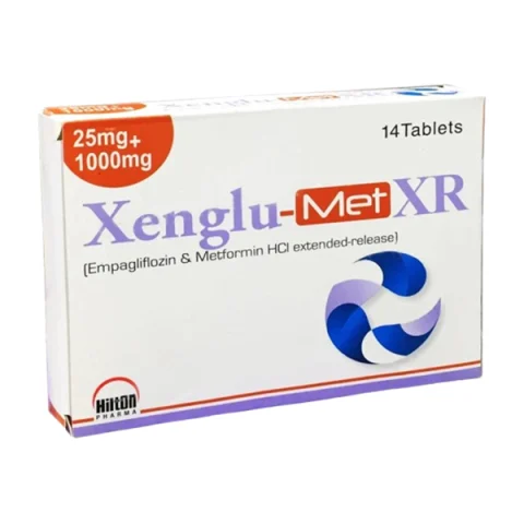 Xenglu-Met Xr Tablets 25Mg+1000Mg (1 Box = 2 Strips) (1 Strip = 7 Tablets)