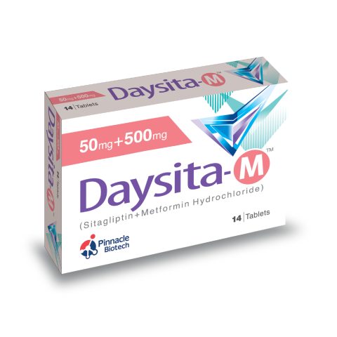 Daysita-M Tablets 50Mg/500Mg (1 Box = 2 Strips) (1 Strip = 7 Tablets)