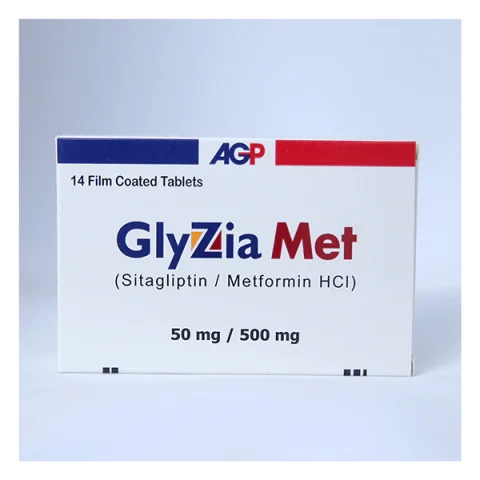 Glyzia Met Tablets 50/500Mg (1 Box = 2 Strips) (1 Strip = 7 Tablets)